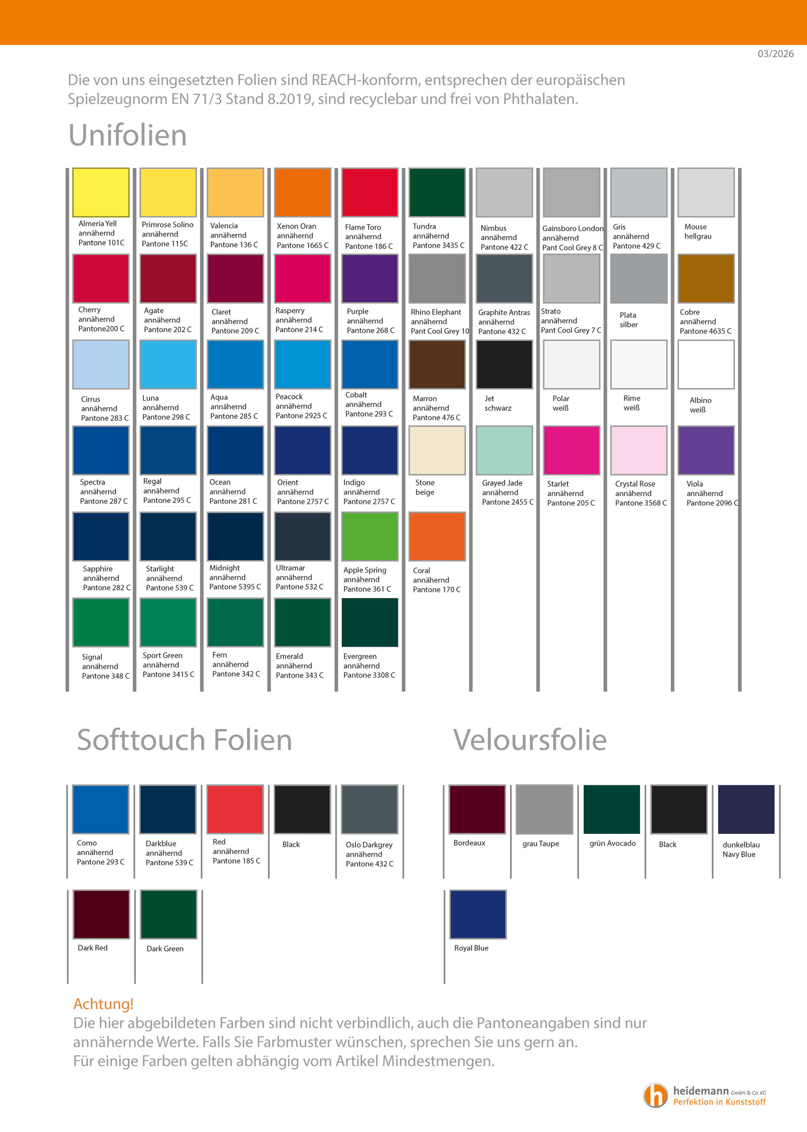Urkundenmappen